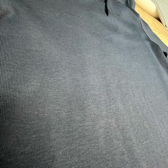 NWT Chicos twisted neck tee. Top 3/4 sleeves. Classic Navy - Picture 2 of 12